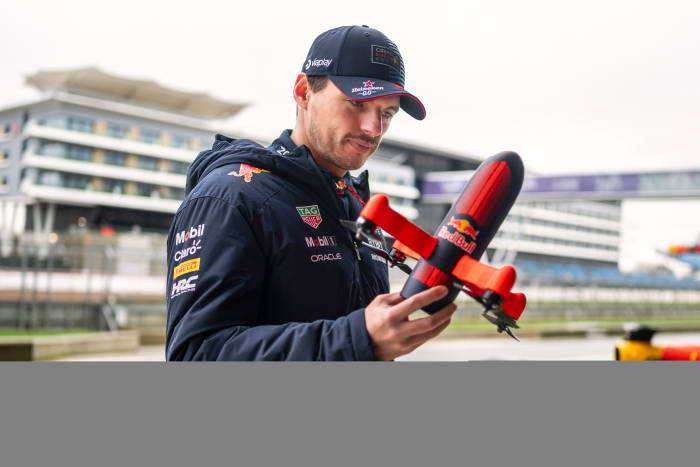 Max Verstappen and the Red Bull Drone 1